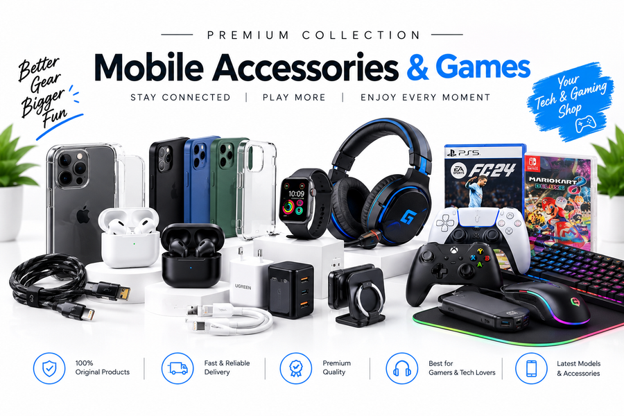 Mobile Accessories & Games